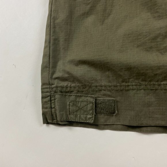 Eddie Bauer Travex Military Field Coat Jacket Men's Medium Cotton Army Green - Picture 9 of 15